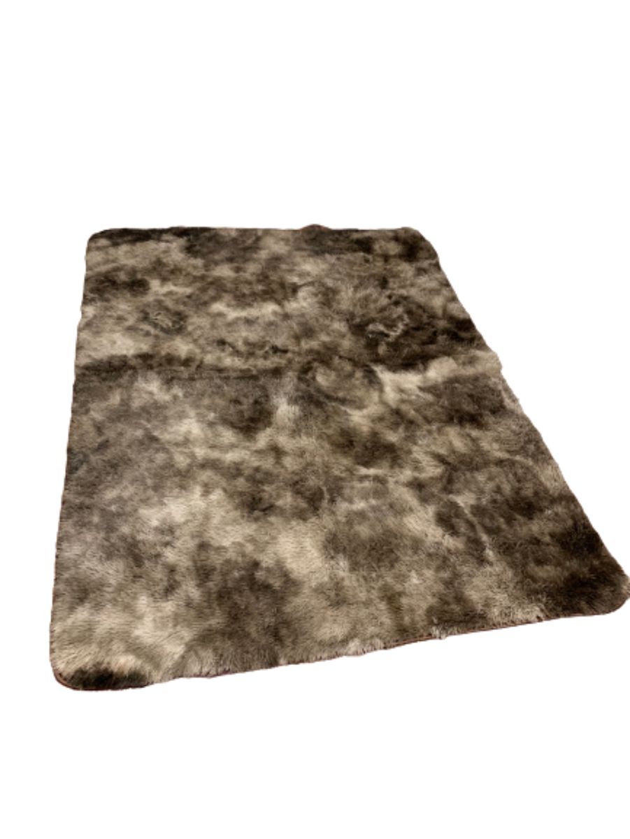 Shaggy Carpet Dark Brown 150cm x 200cm