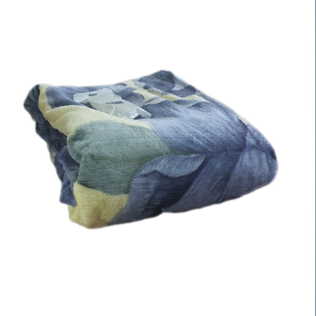 IYWA Super Soft Winter Blanket 2Ply & Tieback - Blue