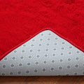 Light fluffy shaggy Rug/Carpet - Red