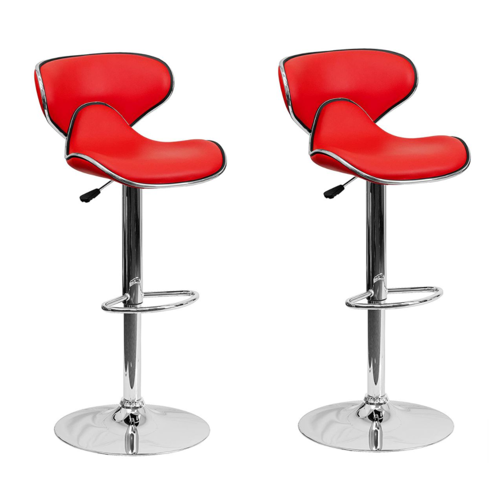Kitchen Counter Chairs Bar Stools - Set of 2