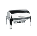 Rectangular Roll Top Stainless Steel Chafing Dish