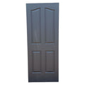 SMTE Deep Moulded Range 6-Panel Black Door DM12