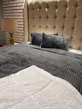 3 Piece Fleece Comforter Set 14 - Queen