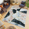 200cm by 150cm - Modern 3D Design Area 48 Rug & Complementary IYWA Tieback