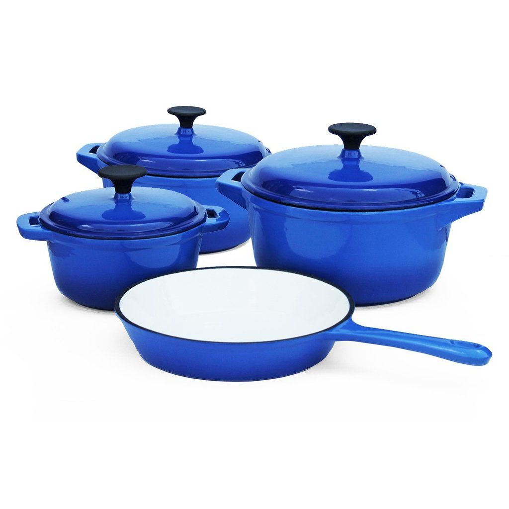 7 Piece Cast Iron Cookware