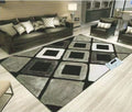 200cm by 150cm - Modern 3D Design Area 8 Rug & Complementary IYWA Tieback