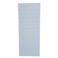 Miami Grey Sprayed Hardboard Door 203×82×4cm (MDTO2G)