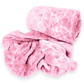 Rainbow - Fleece Blanket 210x180cm - Warm Winter Throw - Blush Pink