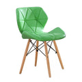 Multifunctional Scandinavian Butterfly Design Ergonomic Dining Chair - Green