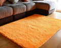 Soft Fluffy Carpet Orange