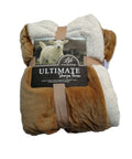 Ultimate Sherpa Throw - Caramel Brown