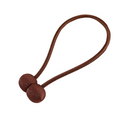 Magnetic Curtain Tieback - Ball -Set Of 2 - Brown