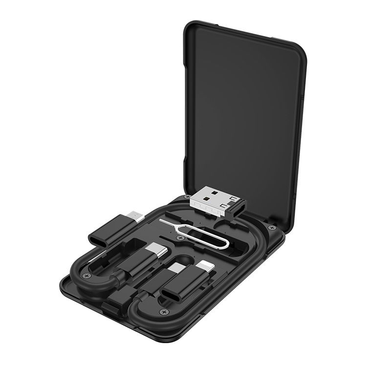 Hoco U86 Versatile Portable 6 in 1 Charging Data Cable