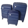 SMTE PP Hardshell Luggage Set - Dark Blue - 3-Piece