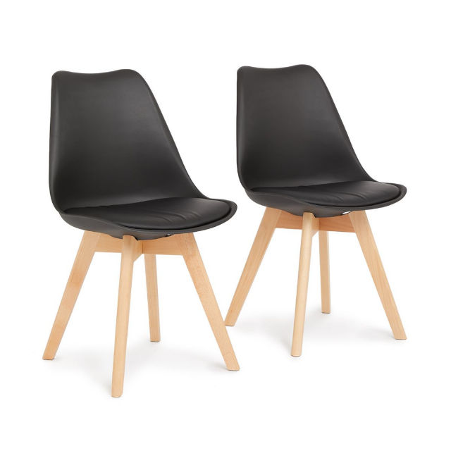 Coffee Tables - Tempered Glass Top - Black Base