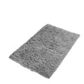 Large grey Fluffy carpet rug for home and office
