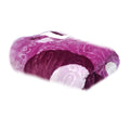 Warm Exclusive 2 in 1 Luxury Fleece Blanket For Winter - Violet