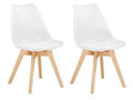 Dining Padded Chair - Set Of 2 - White