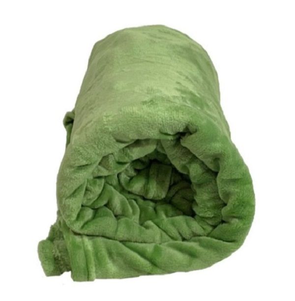 Fleece Blanket - Soft touch - Very warm - Queen Size - Green