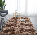 Quality Large Premium Fluffy Carpet/Rug (IYWA International) - Mix Coffee Original IYWA