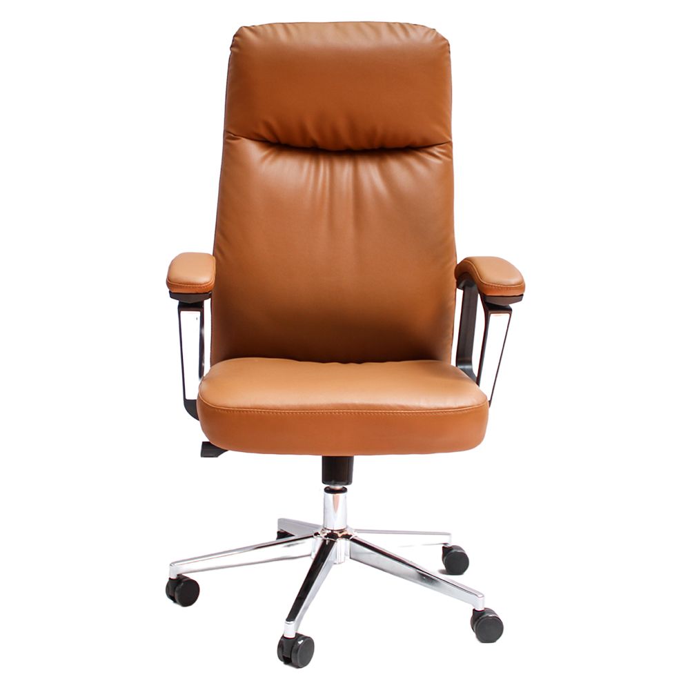 GOF Furniture - Kristie Office Executive Chair, Brown
