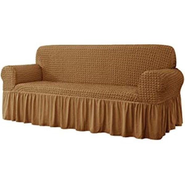 Sofa Cover 3, 2 and 1 seater - Light Brown