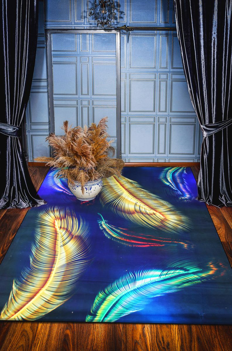 200cm x 150cm - Modern Printed 3D Design Area 118 Rug