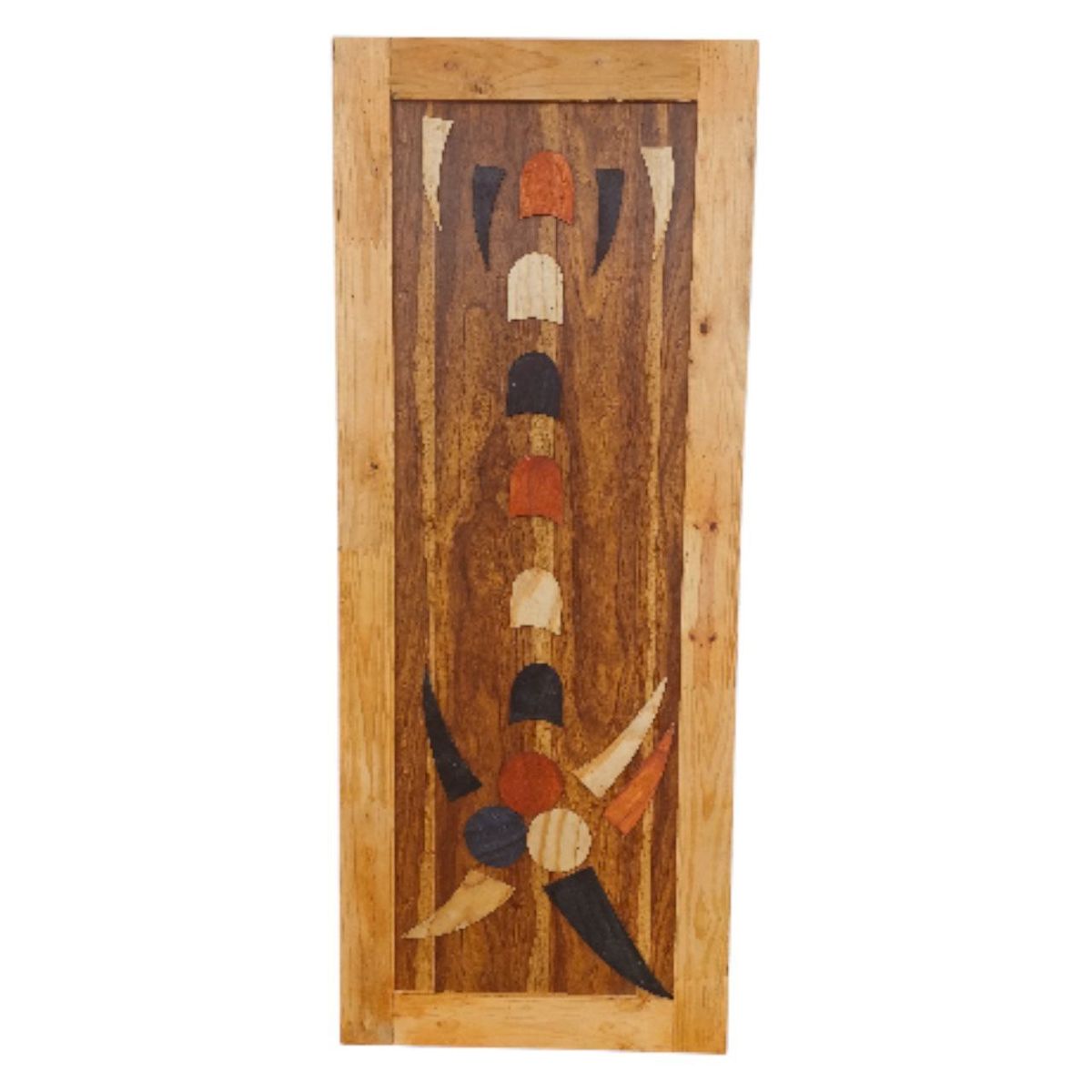 Patterned pine door — assorted design example 9; 1 door supplied, design selected at random
