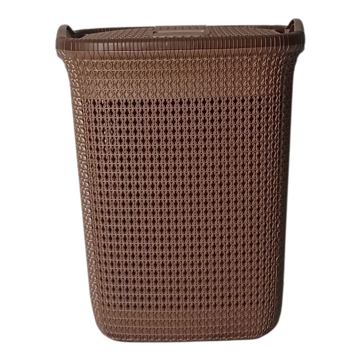 SMTE Premium Brown Woven Storage Basket - Durable Home Organizer