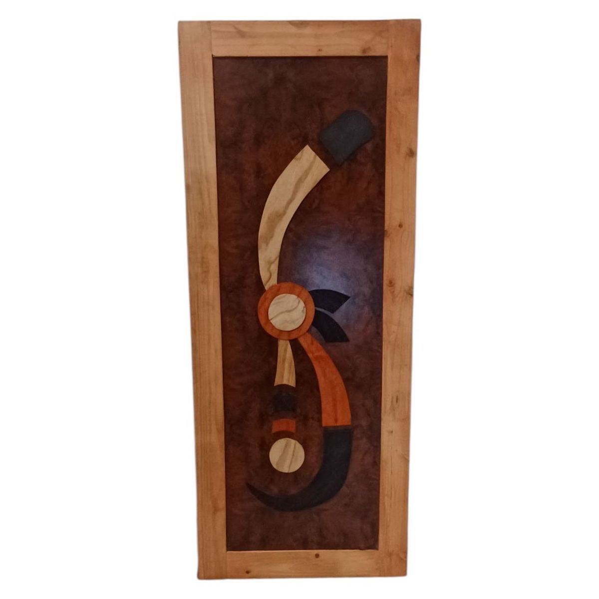 SMTE Designer Inlay Pine Wood Interior Door