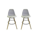 GB Kitchen High Chair Set of 2 - Grey