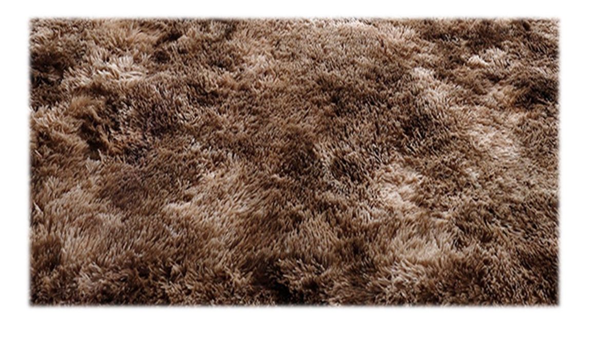 Brown Beige Classic fluffy rug