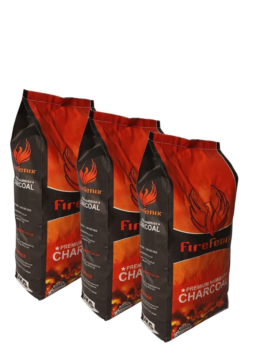 Premium Namibian Charcoal 5kg (Pack of 3)