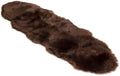 Soft Faux Fur Rug Runner - Brown
