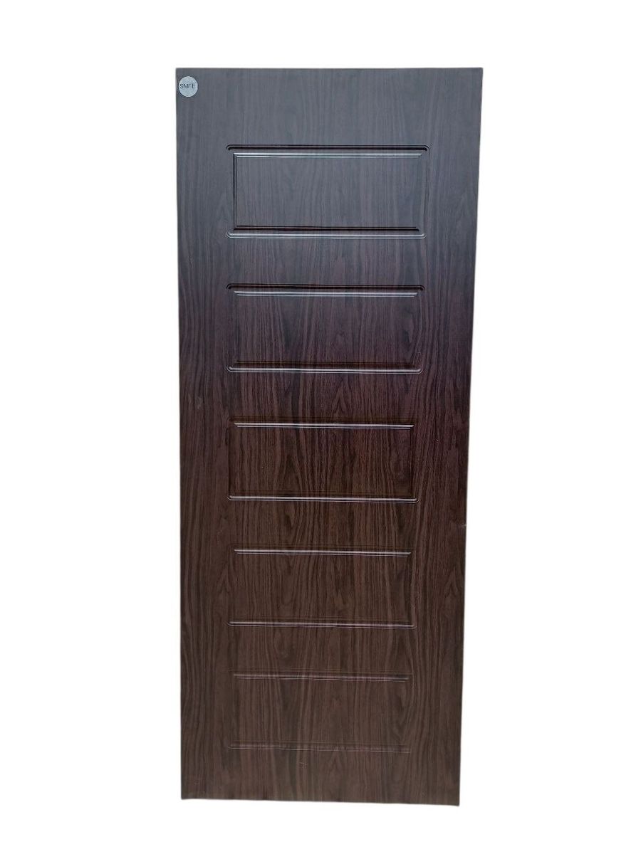 SMTE - PVC Black Walnut Horizontal Door 205×81×4cm (PVC60202