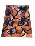 3D Carpet Design Area Rugs Brown