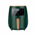 Smart Touch Screen Large Air Deep Fryer Capacity Electric Oven - 6Ltr - Green