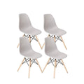 Replica Eames Side Chair - Set of 4 - Grey SA