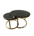 MC - Black Marble Nested Tables