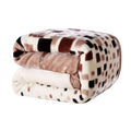 SMTE - Double-Layer 2-Ply Heavyweight Extreme Warm Winter Blanket - Dijon