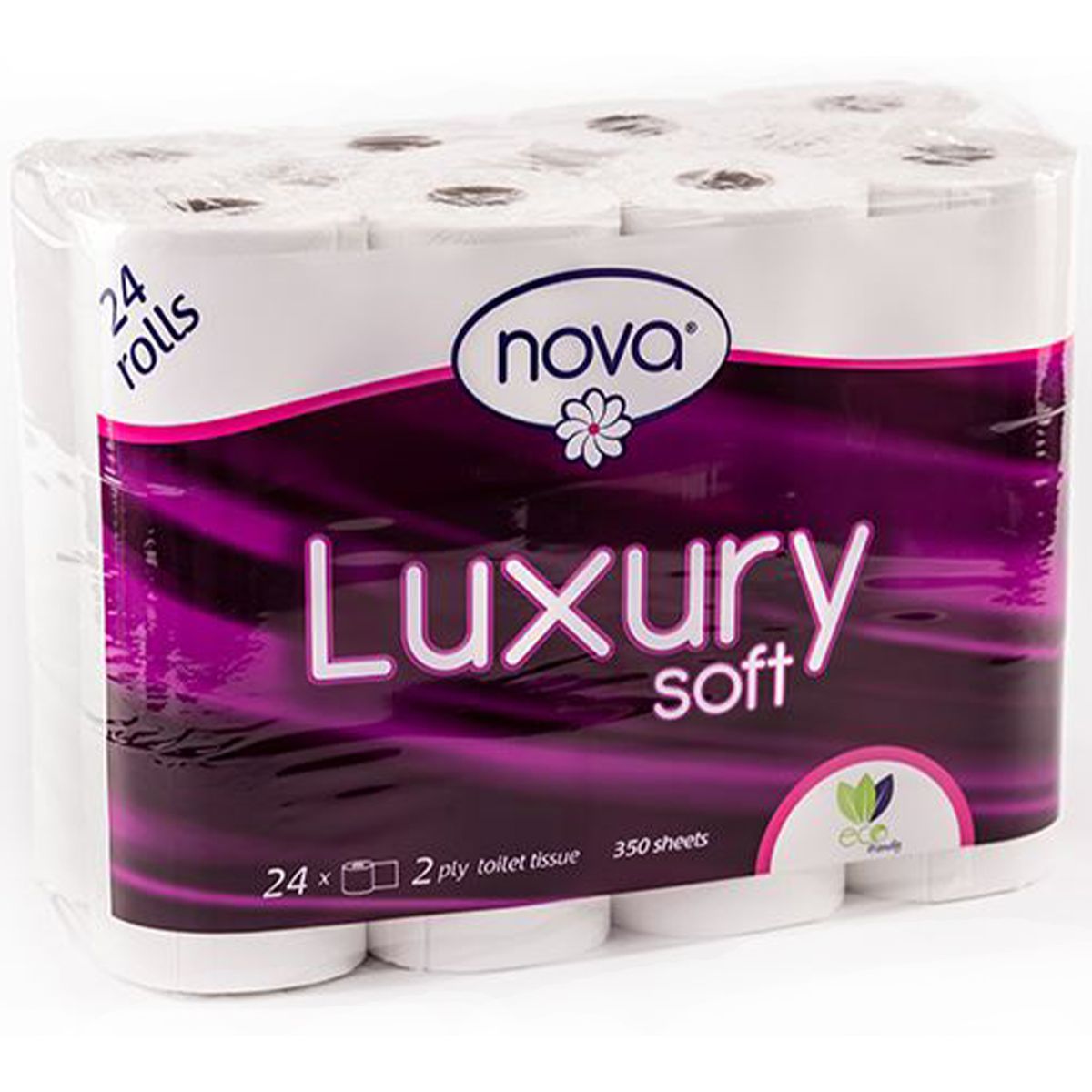 Tissue Paper 2 Ply Toilet Roll - 24 Pack