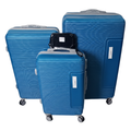 SMTE Galaxy G3 Blue 4 Piece Premium Hardshell Luggage Set