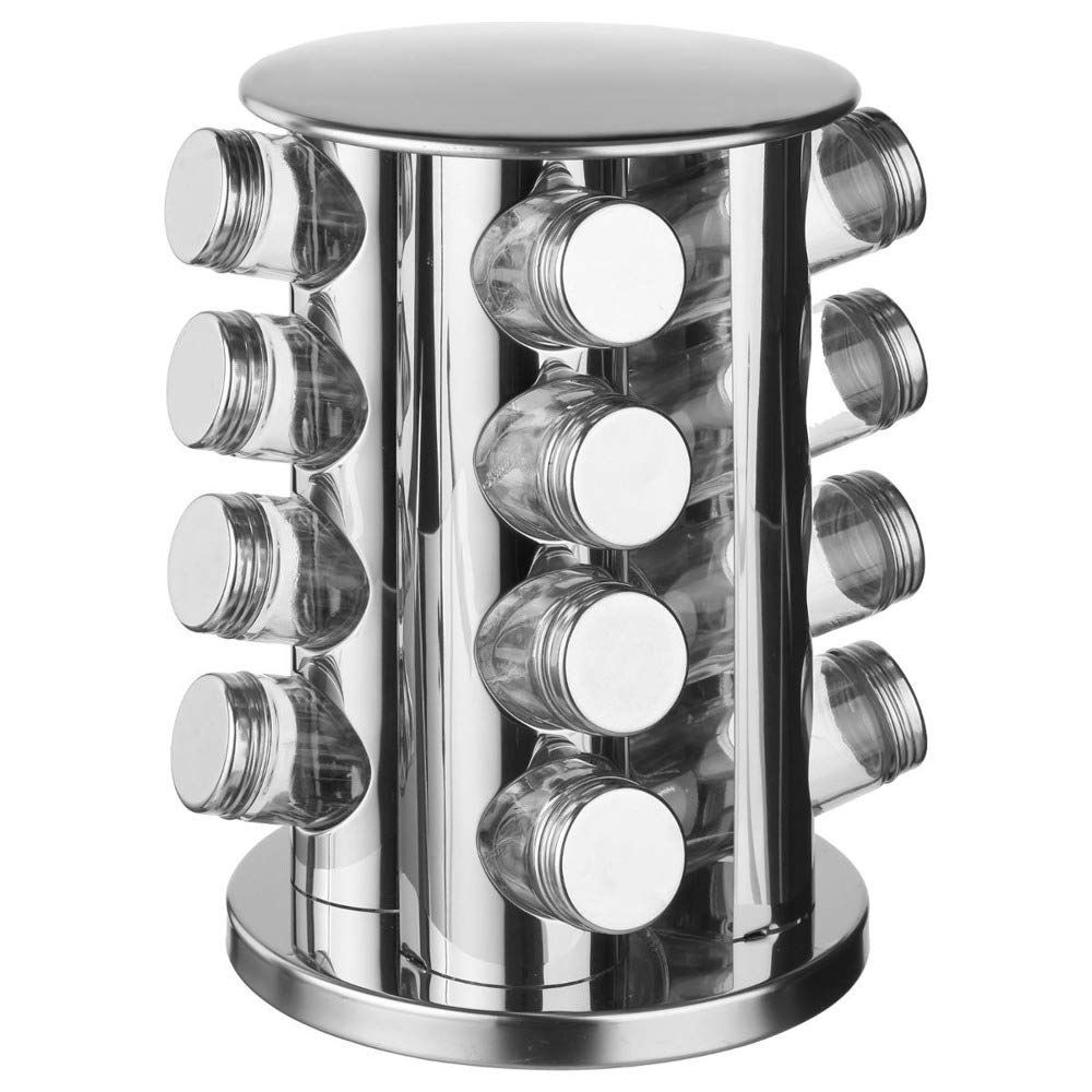 16 Jar Rotating Spice Carousel