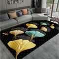 Dream World Modern 3D Geometric Design Area 22 Rug With Tieback & Hooks