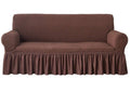 Quality Sofa Covers 3, 2 and 1 Seater - Brown