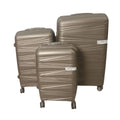 SMTE Unbreakable PP Hardside Spinner Luggage Set - 3-Piece