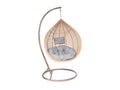 TAOS Nest hanging Chair - Twisted Tan and Grey