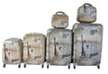 Luxury PC Travel Luggage - 6 Piece - Statue Of Liberty