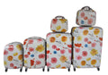 Luxury PC Travel Luggage - 6 Piece - Cupid Arrow