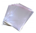 200 Durable Self Adhesive Clear Plastic Poly Opp Bags - A4 (210 mm x 297 mm)